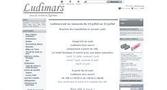 Desktop Screenshot of ludimars.com