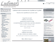 Tablet Screenshot of ludimars.com